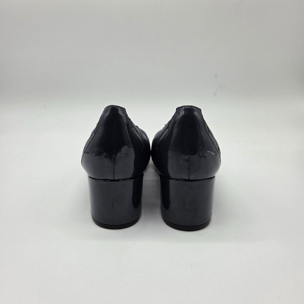 Vionic Ruby Quilted Leather Block Heel Pumps Navy… - image 3